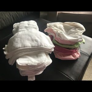 Bum Genius diapers and liners.